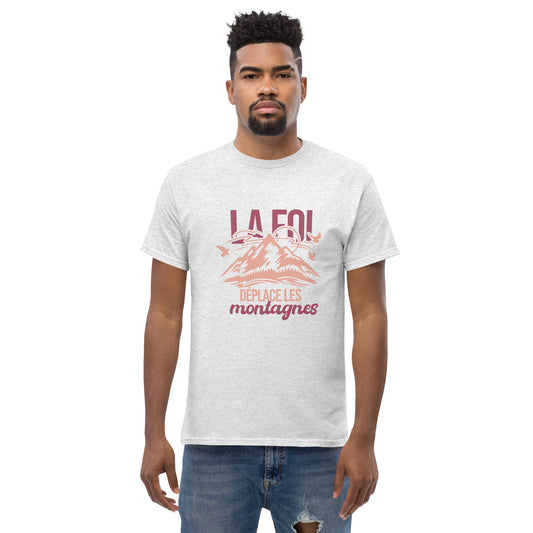 T-shirt La foi déplace les montagnes H